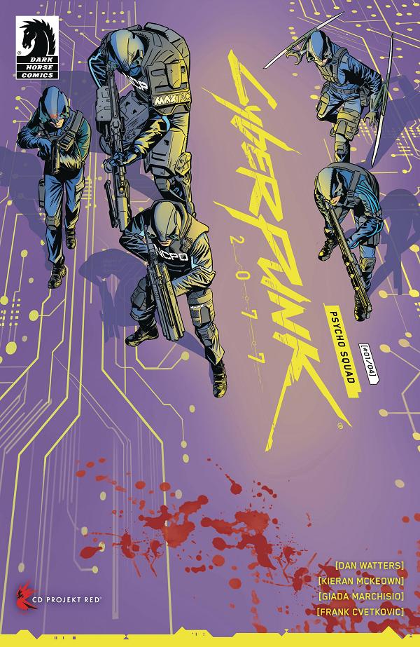 Cyberpunk 2077 Psycho Squad #1 CVR A MCKEOWN cover