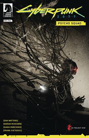 Cyberpunk 2077 Psycho Squad #1 CVR C ECKMAN LAWN cover