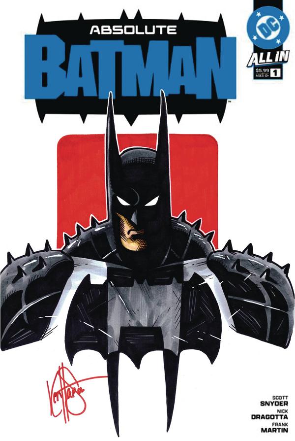 Df Absolute Batman #1 cover