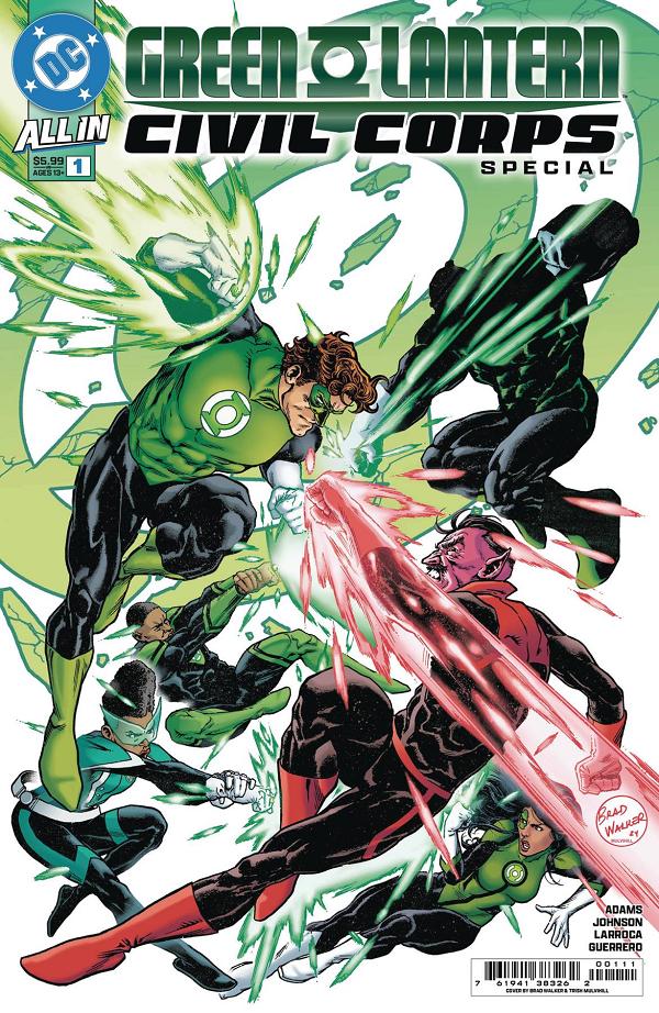 Df Green Lantern Civil Corps Sp #1 cover