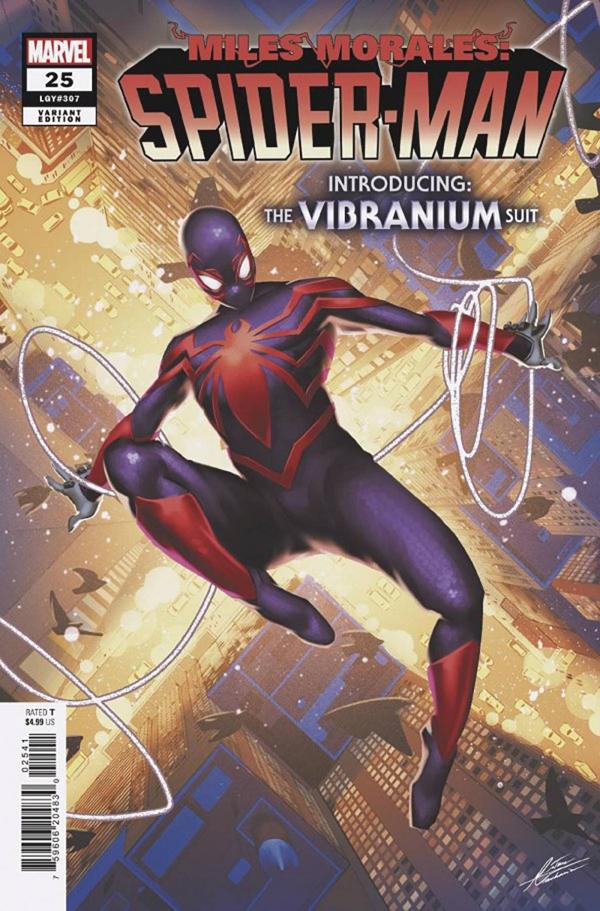 Df Miles Morales Spider-Man #25 cover