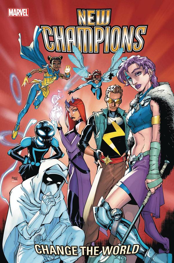 Df New Champions #1 cover