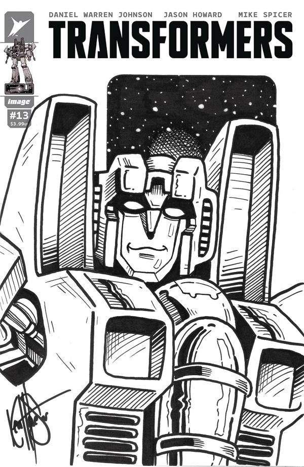 Df Transformers #13 cover