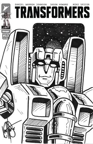 Df Transformers #13 cover