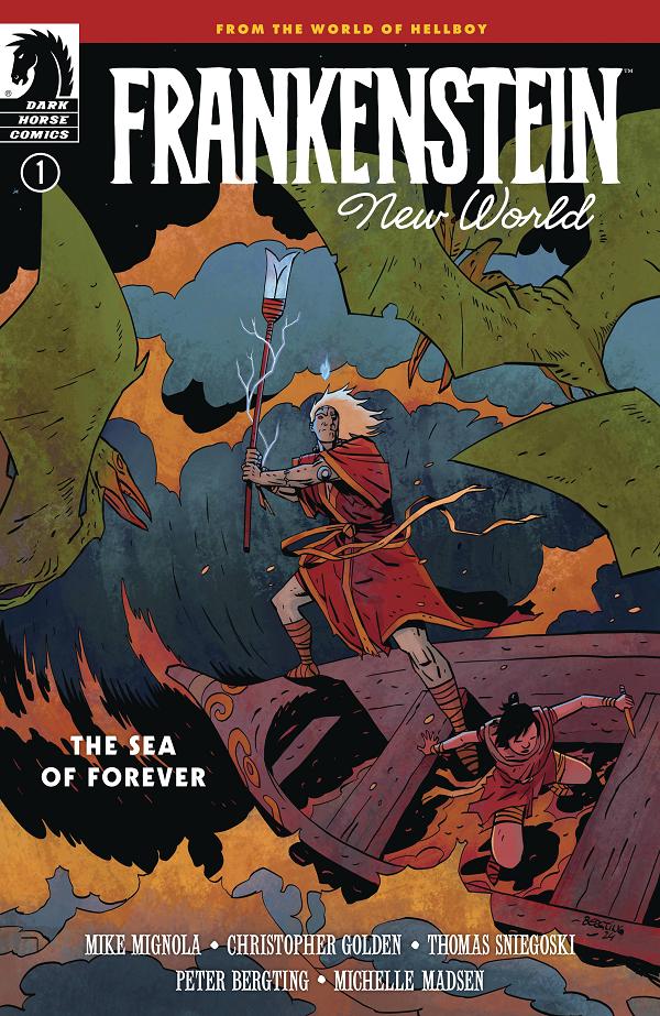 Frankenstein New World Sea Of Forever #1 cover