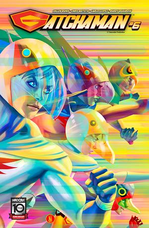 Gatchaman #6 CVR A INAKI MIRANDA cover