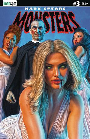 Mark Spears Monsters #3 CVR B DRACULA & BRIDES cover