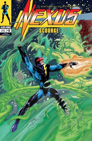 Nexus Scourge #2 CVR B BINGHAM cover