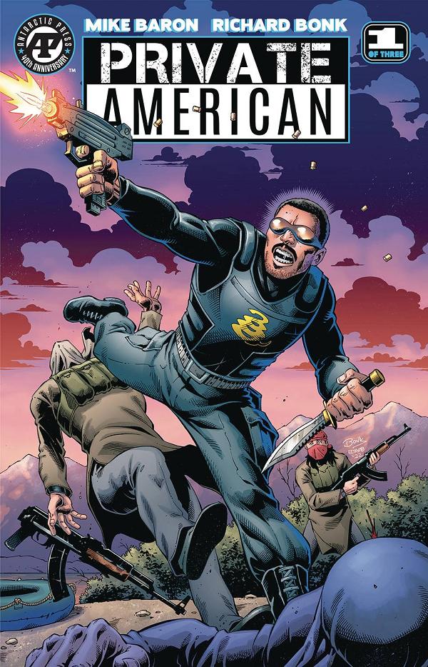 Private American #1 cover by Rich Bonk