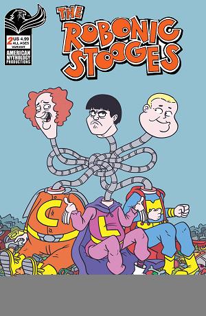 Robonic Stooges Fantastic Fools #2 CVR B RANKINE (O/A) cover
