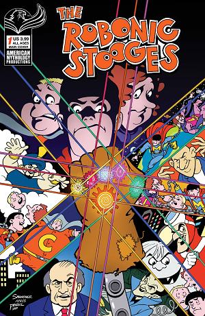 Robonic Stooges Return #1 CVR A SHANOWER (O/A) cover