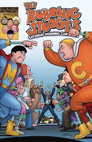 Robonic Stooges Saturday Morning Cartoons #1 CVR A SHANOWER cover