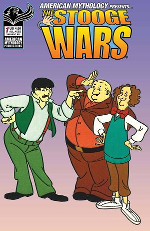 Robonic Stooges Stooge Wars #1 CVR B PACHECO (O/A) cover