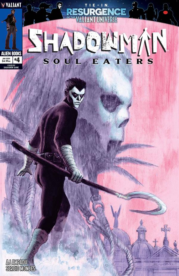 Shadowman Soul Eaters #4 CVR A SANZ cover