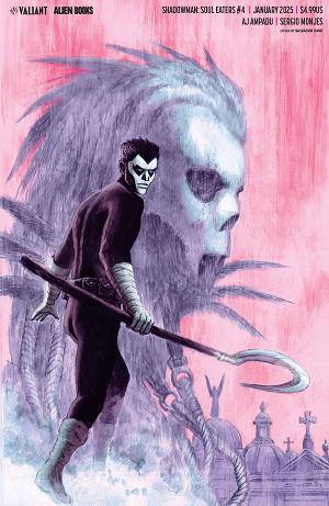 Shadowman Soul Eaters #4 CVR C SANZ VIRGIN cover