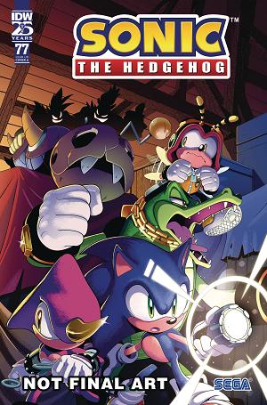 Sonic The Hedgehog #77 CVR A THOMAS cover