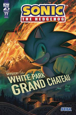 Sonic The Hedgehog #77 CVR B HAINES cover