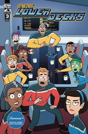 Star Trek Lower Decks #3 CVR A LAWRENCE cover