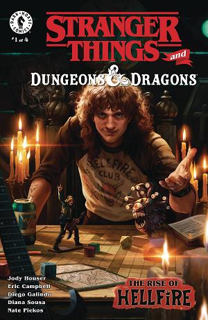 Stranger Things D&D Rise Of Hellfire #1 CVR A VILLANUEVE cover