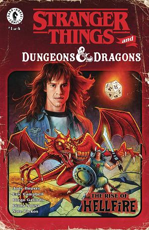 Stranger Things D&D Rise Of Hellfire #1 CVR B LAMBERT cover