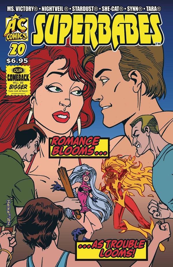 Superbabes Starring Femforce #20 cover