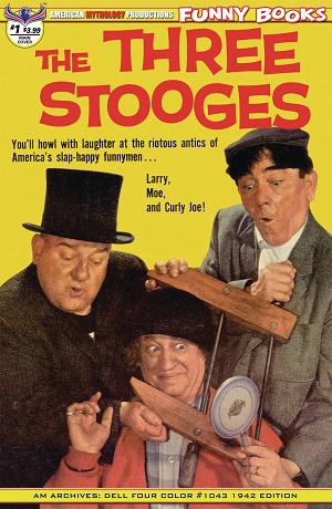 Three Stooges Four Color 1959 #1 cover