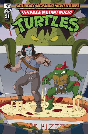 Tmnt Saturday Morning Adv #21 CVR A SCHOENING cover