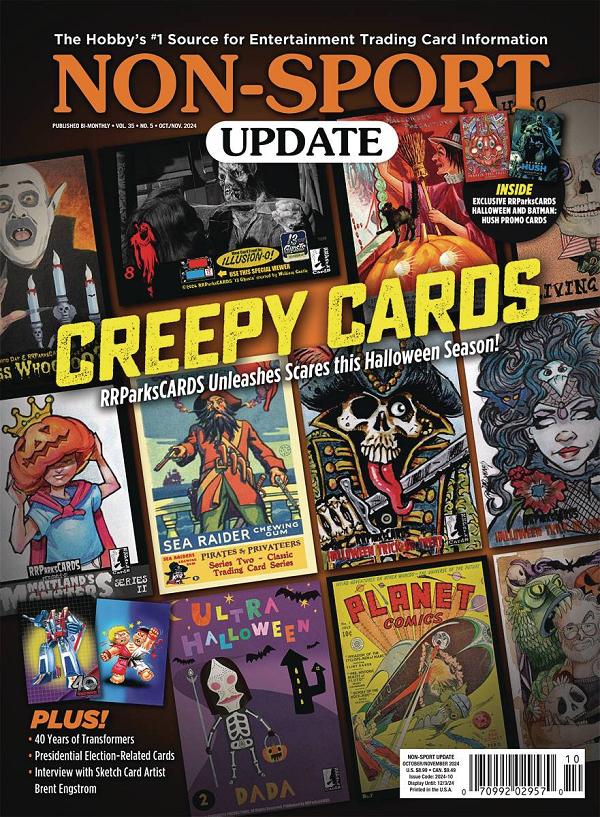 Non Sport Update Vol 36 #1 cover