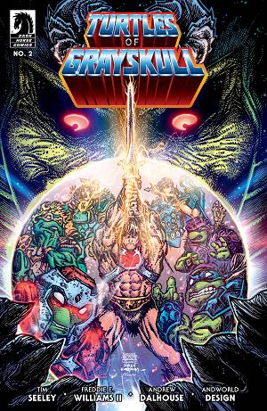 Masters Of Universe Tmnt Turtles Of Grayskull #2 CVR B WILLI cover