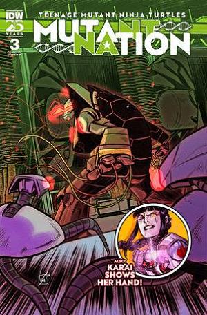 Tmnt Mutant Nation #3 CVR B FEDERICI cover