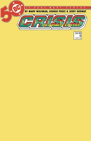 Crisis On Infinite Earths #8 CVR C cover