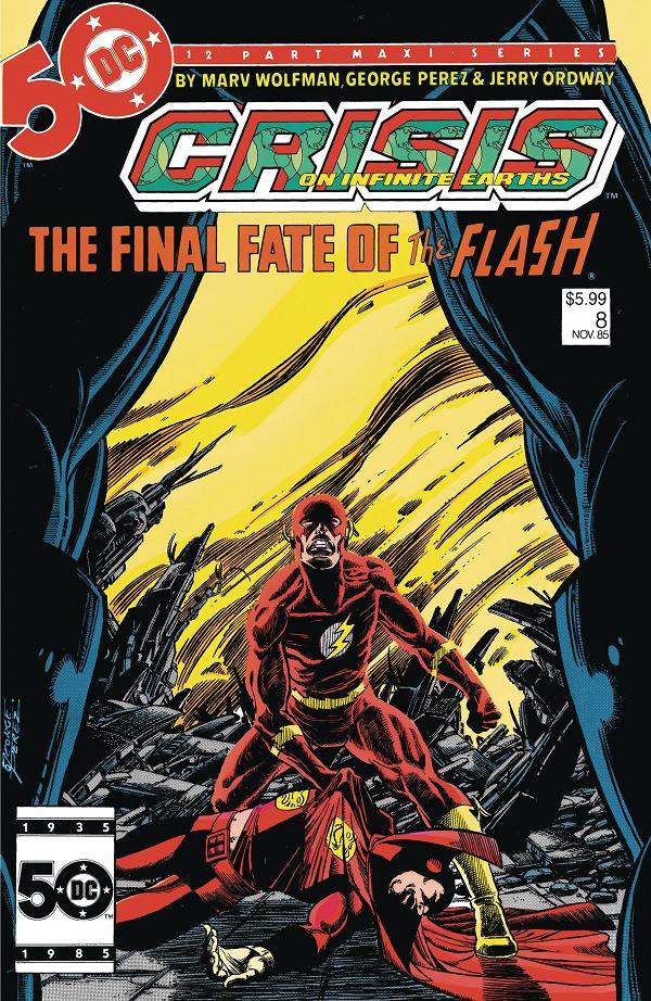 Crisis On Infinite Earths #8 CVR B cover