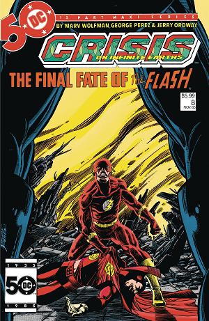Crisis On Infinite Earths #8 CVR B cover