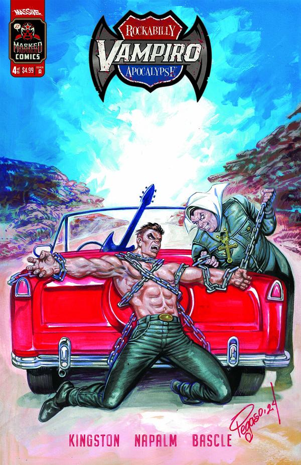 Vampiro Rockabilly Apocalypse #4 cover by Pegaso