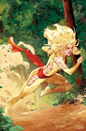 Thundercats Cheetara #5 CVR F GALMON METAL PREMIUM cover