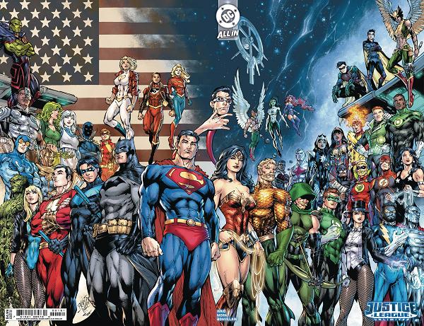 Justice League Unlimited #1 variant cover