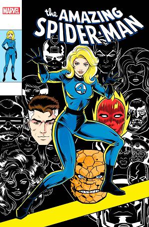 Amazing Spider-Man #65 VECCHIO FANTASTIC FOUR HOMAGE cover
