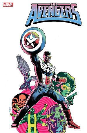 Avengers #22 WALSH CAPTAIN AMERICA SAM WILSON HOMAGE cover