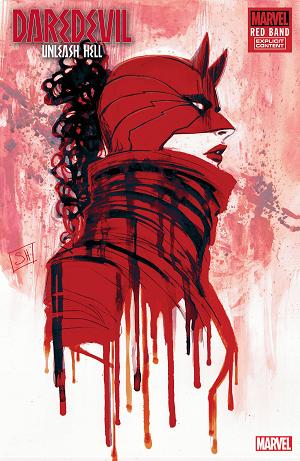 Daredevil Unleash Hell Red Band #1 (OF 5) HANS cover