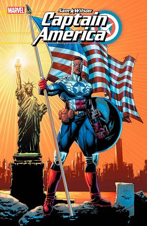 Sam Wilson Captain America #1 (OF 5) PORTACIO HOMAGE cover