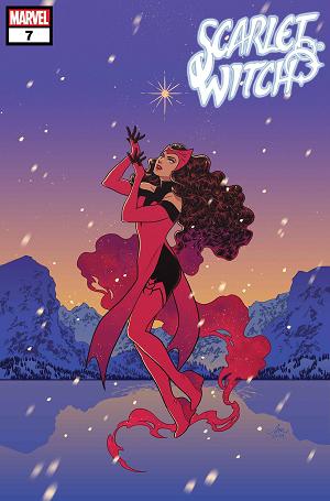 Scarlet Witch #7 AUDREY MOK WINTER HOLIDAY cover