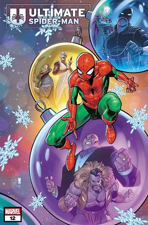 Ultimate Spider-Man #12 PACO MEDINA WINTER HOLIDAY cover