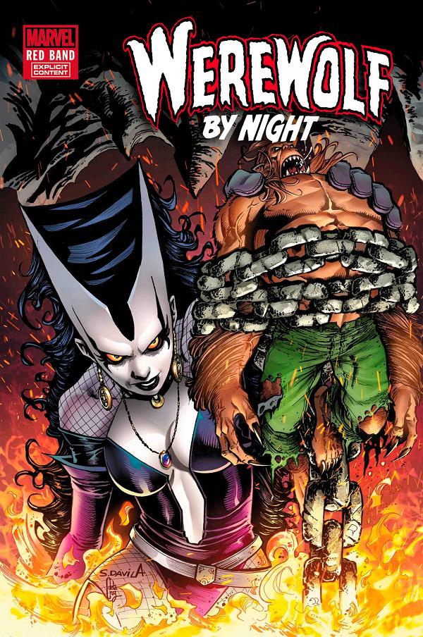 Werewolf By Night Red Band #6 SERGIO DAVILA cover