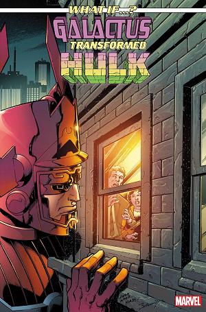 What If Galactus Transformed Hulk #1 HOMAGE cover