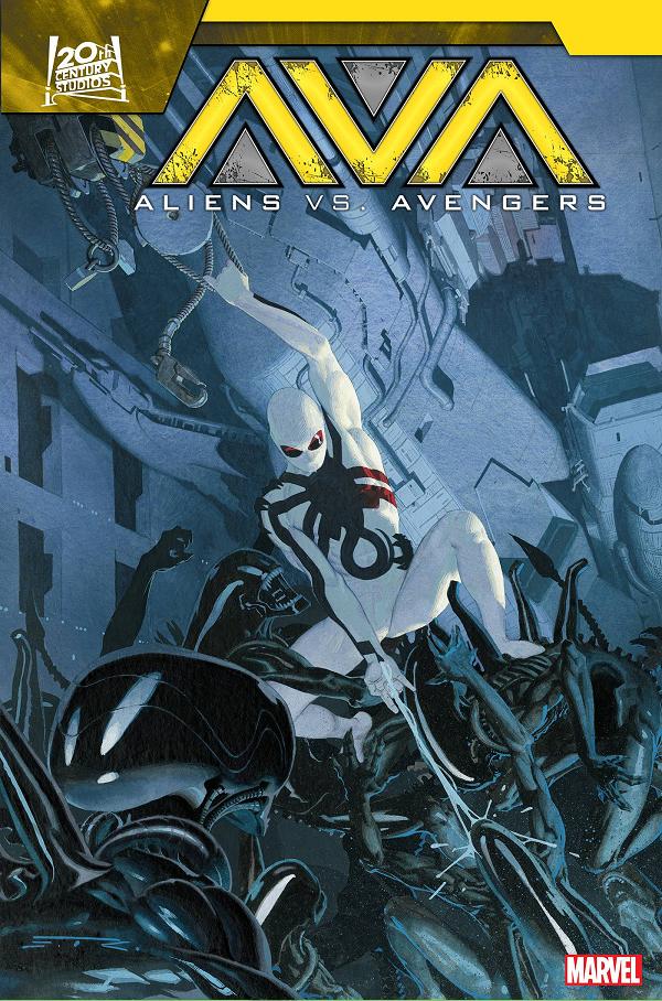 Aliens Vs Avengers #3 cover