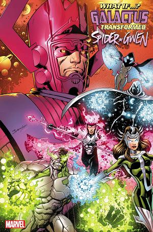 What If Galactus Transformed Spider-Gwen #1 MARK BAGLEY cover