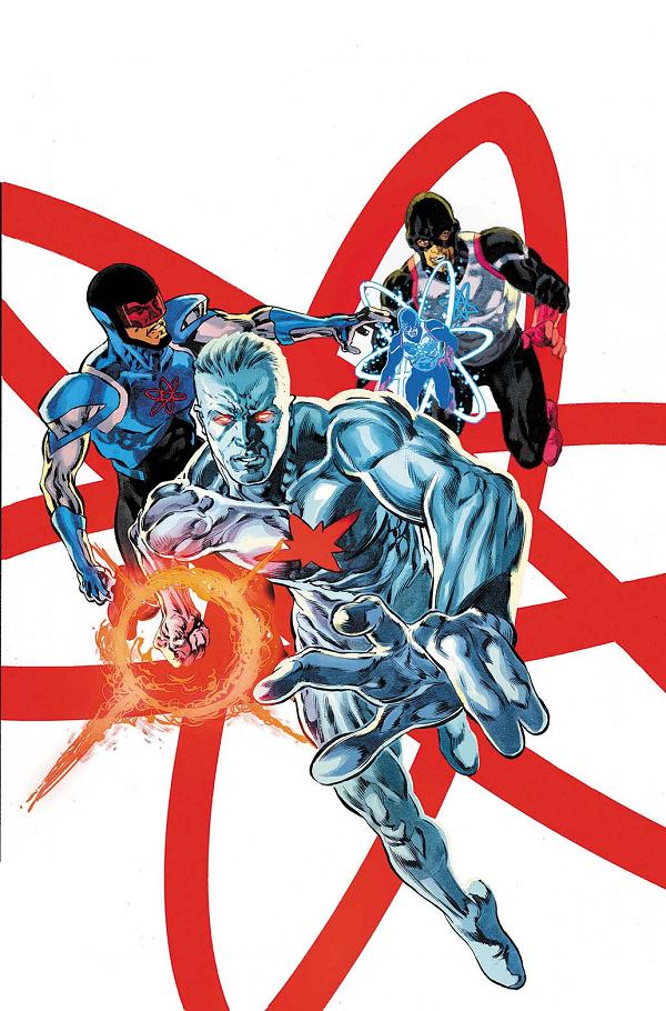 Justice League The Atom Project #1 CVR A MIKE PERKINS cover