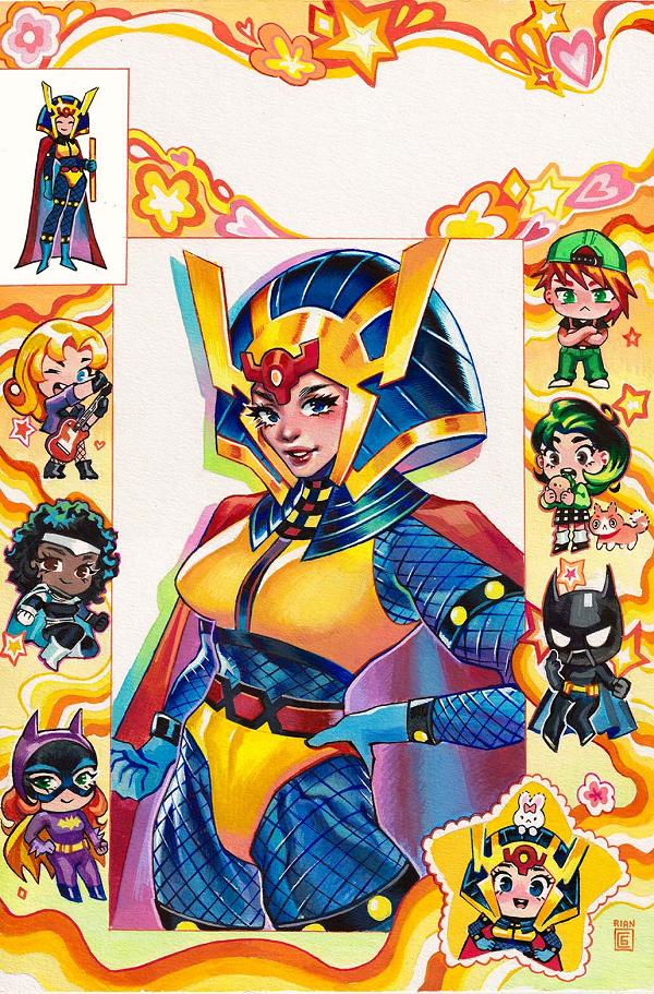 Birds Of Prey #17 CVR D CVR D INC 1:25 RIAN GONZALES CARD STOCK cover