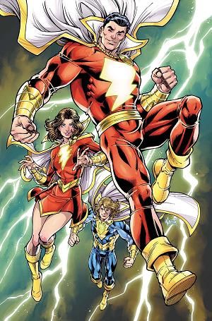 Shazam #19 CVR B CVR B TODD NAUCK CARD STOCK cover
