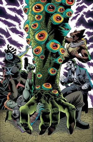 Dc Horror Presents Creature Commandos #4 CVR B (OF 6) CVR B KELLEY JONES CARD STOCK cover